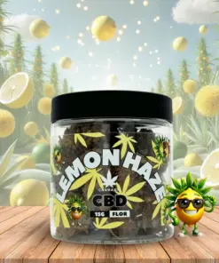 Flor de CBD Lemon Haze -  15 Gramas